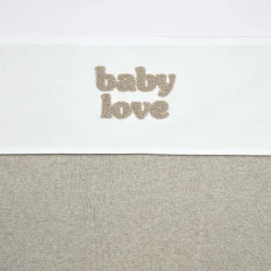Lakens*Meyco wieg laken baby love wit