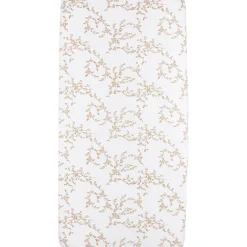Hoeslakens*Meyco wieg/co-sleeper hoeslaken branches wit