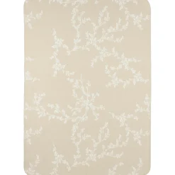 Dekens*Meyco wiegdeken branches beige