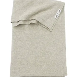 Dekens*Meyco wiegdeken sand melange bruin