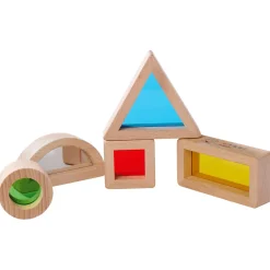 Bouwspeelgoed*Montessori blokken window bricks Multi