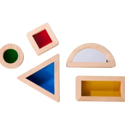 Bouwspeelgoed*Montessori blokken window bricks Multi