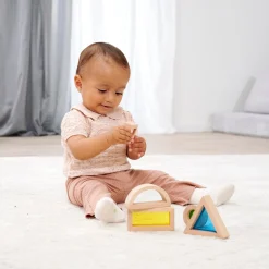 Bouwspeelgoed*Montessori blokken window bricks Multi