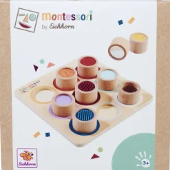Puzzels*Montessori losse vormen en figuren touch board Multi