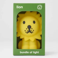 Nachtlampjes*Mr Maria lampje leeuw 13cm geel