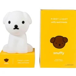 Nachtlampjes*Mr Maria Snuffy first light 23 cm wit