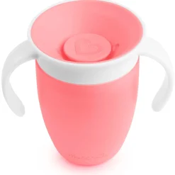 Drinkbekers*Munchkin drinkbeker miracle 360 graden 207ml 6+ maanden roze