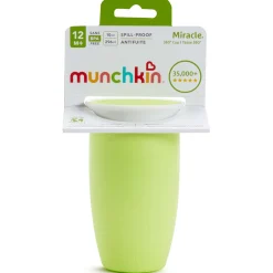 Drinkbekers*Munchkin drinkbeker Miracle 360 graden - 296 ml 12+ maanden groen