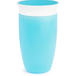 Drinkbekers*Munchkin drinkbeker Miracle 360 graden - 296 ml 12+ maanden blauw