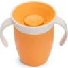 Drinkbekers*Munchkin drinkbeker miracle 360 graden 207ml 6+ maanden oranje
