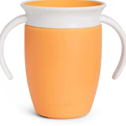 Drinkbekers*Munchkin drinkbeker miracle 360 graden 207ml 6+ maanden oranje