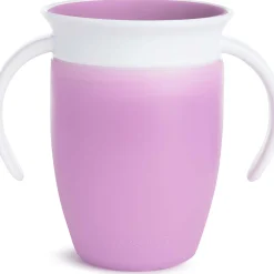 Drinkbekers*Munchkin drinkbeker miracle 360 graden 207ml 6+ maanden paars