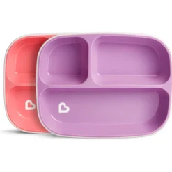 Kinderborden*Munchkin vakjes bord 2 stuks multi