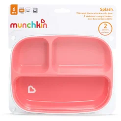 Kinderborden*Munchkin vakjes bord 2 stuks multi