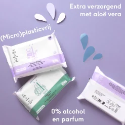 Billendoekjes*Naif Naïf Plasticvrije Lotion Billendoekjes 8 pack