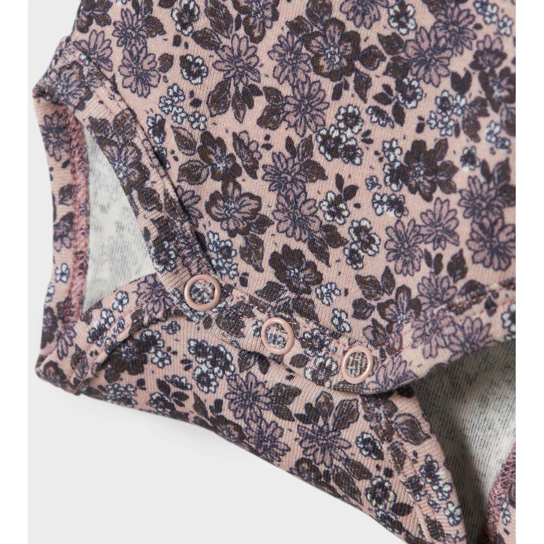 Shirts & Blouses|Shirts & Blouses*Name It baby body lange mouwen bloemen paars Soft Mauve Purple