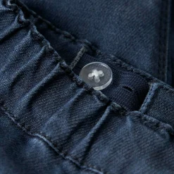 Broeken & Leggings|Jeans*Name It baby broek  bloemen blauw Dark Blue Denim