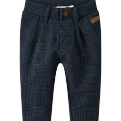 Broeken & Tuinbroeken|Broeken*Name It baby broek  effen blauw Dark Blue