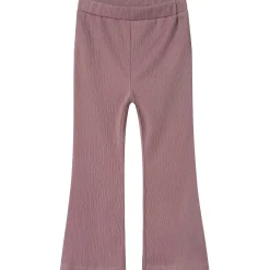 Broeken & Leggings|Broeken & Leggings*Name It peuter broek flared effen paars Dark Mauve Purple