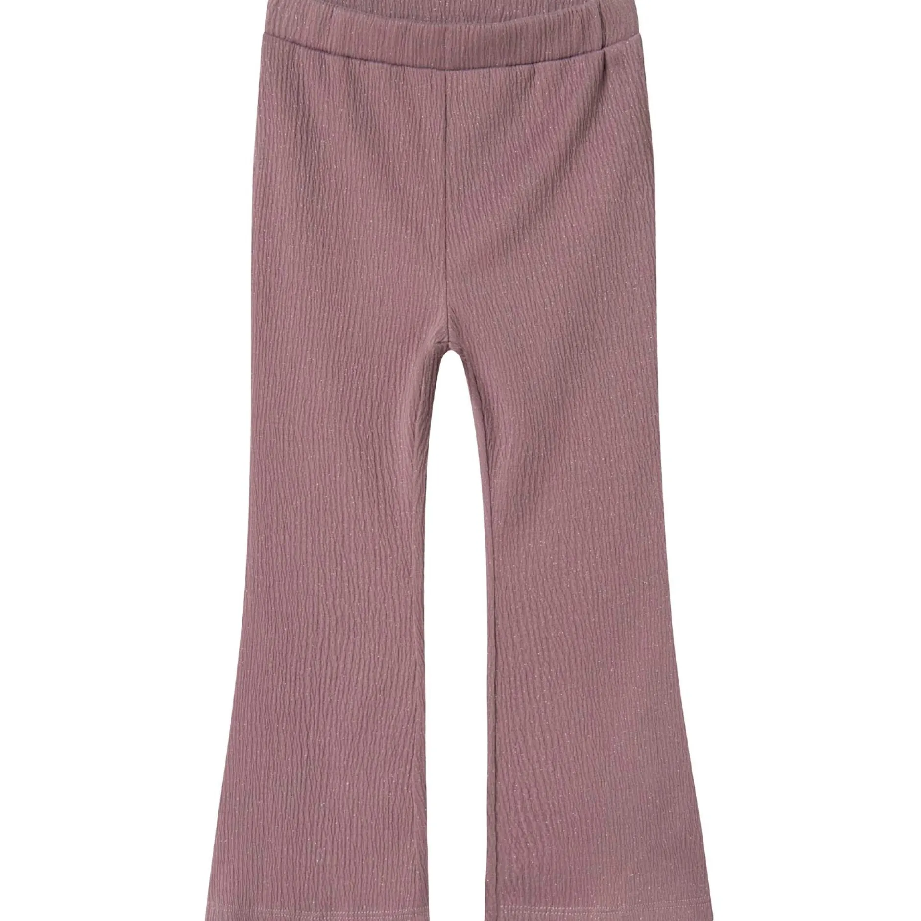 Broeken & Leggings|Broeken & Leggings*Name It peuter broek flared effen paars Dark Mauve Purple