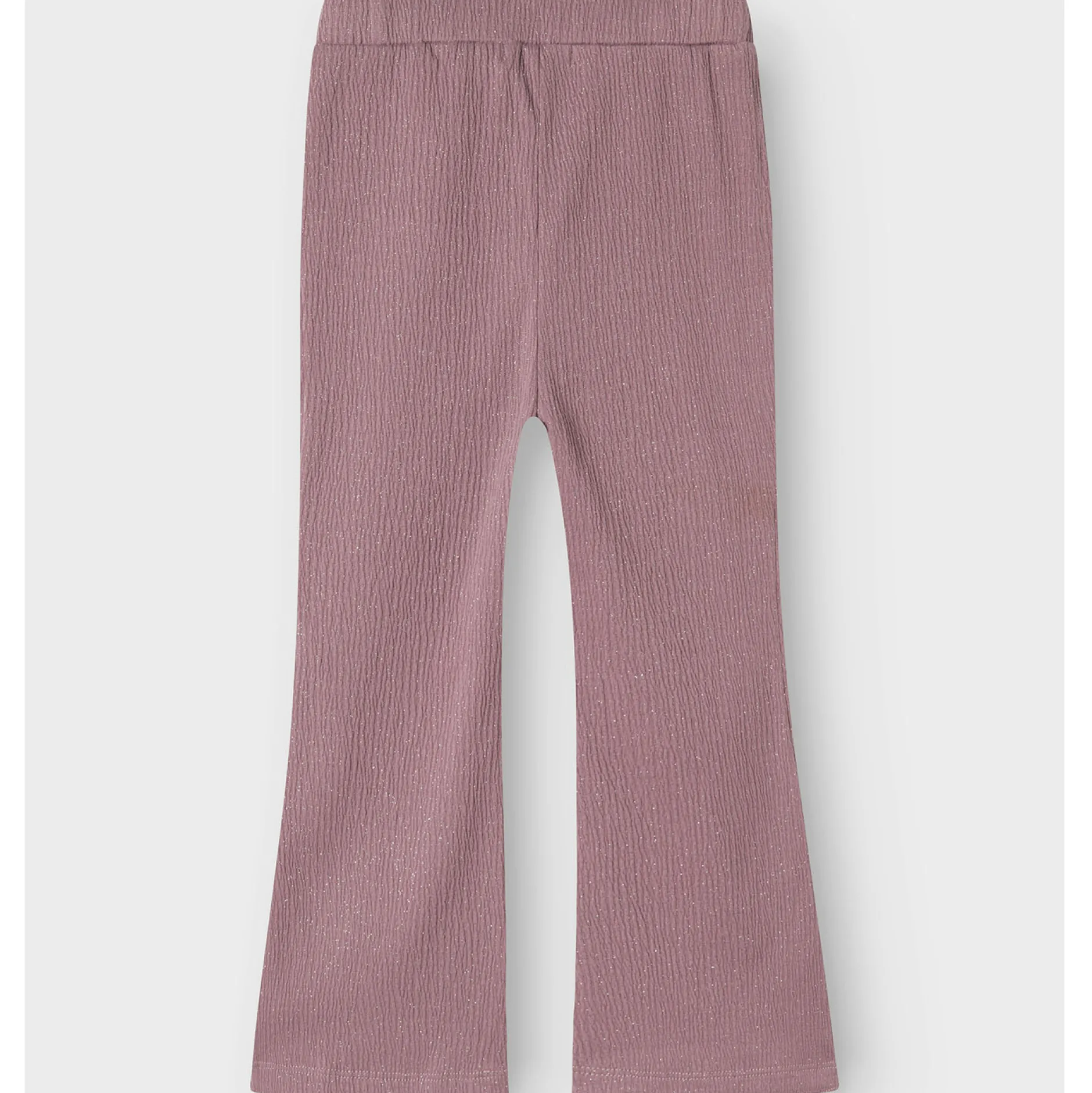 Broeken & Leggings|Broeken & Leggings*Name It peuter broek flared effen paars Dark Mauve Purple