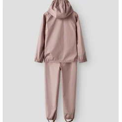 Jassen|Jassen*Name It peuter regenpak lange mouwen effen roze Mid Mauve Purple