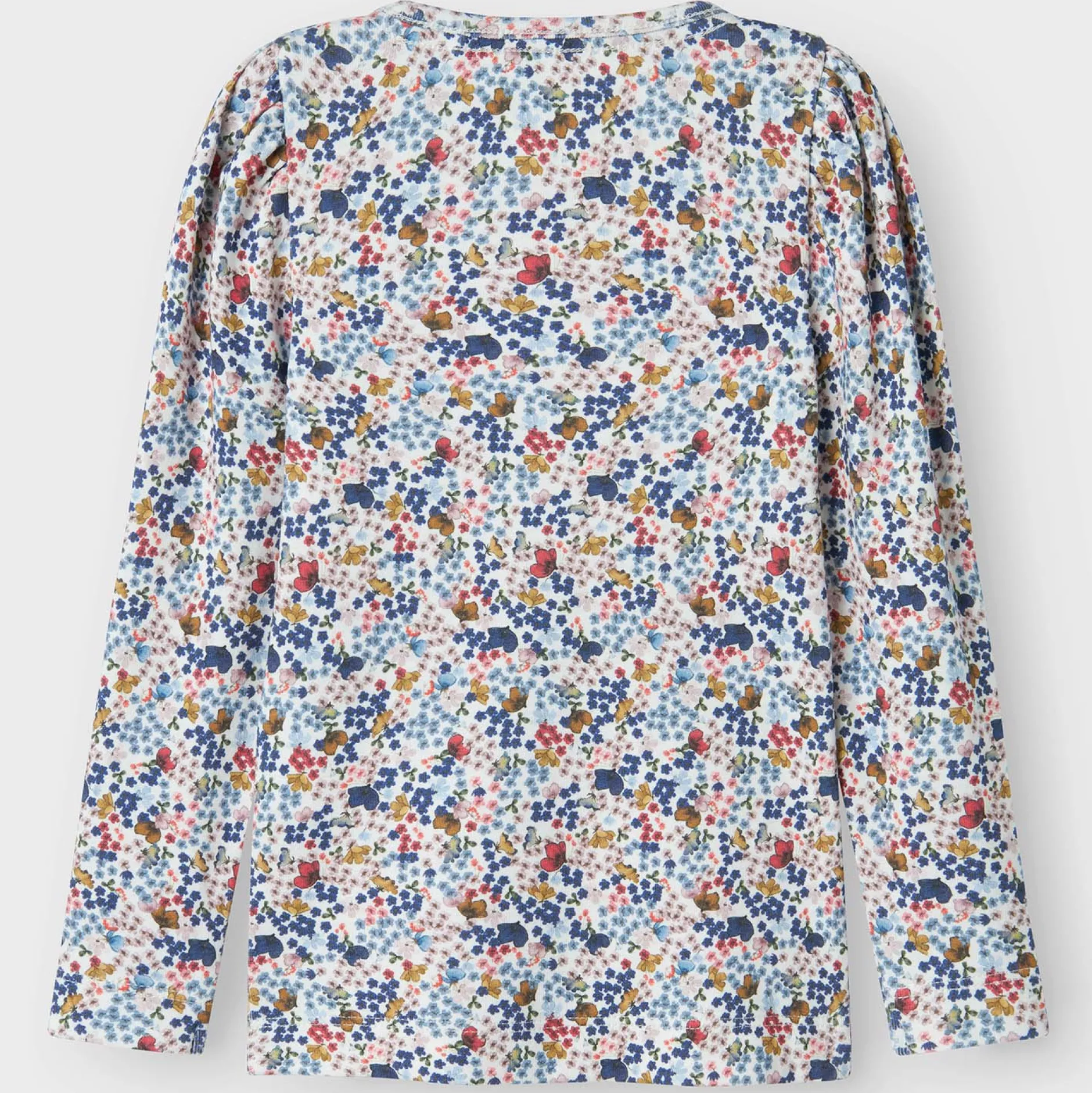 Shirts & Blouses|Shirts & Blouses*Name It peuter shirt lange mouwen bloemen multi Off-White