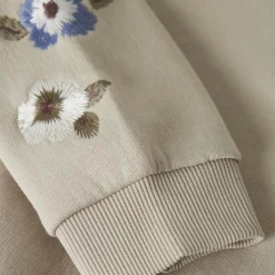 Truien & Vesten|Truien & Sweaters*Name It peuter sweater lange mouwen printopdruk beige Beigebrown