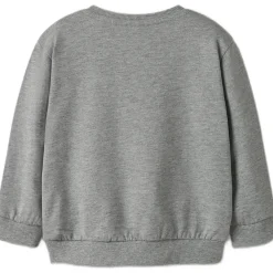 Truien & Vesten|Truien & Sweaters*Name It peuter sweater lange mouwen  grijs Mid Grey Denim