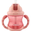 Drinkbekers*Nuby Nûby Flip It antilekbeker met handvat 12M+ roze