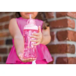 Drinkbekers*Nuby Nûby Flip-it rietjesbeker 18+ maanden roze