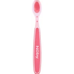Kinderbestek*Nuby Nûby warmtegevoelige lepeltjes roze
