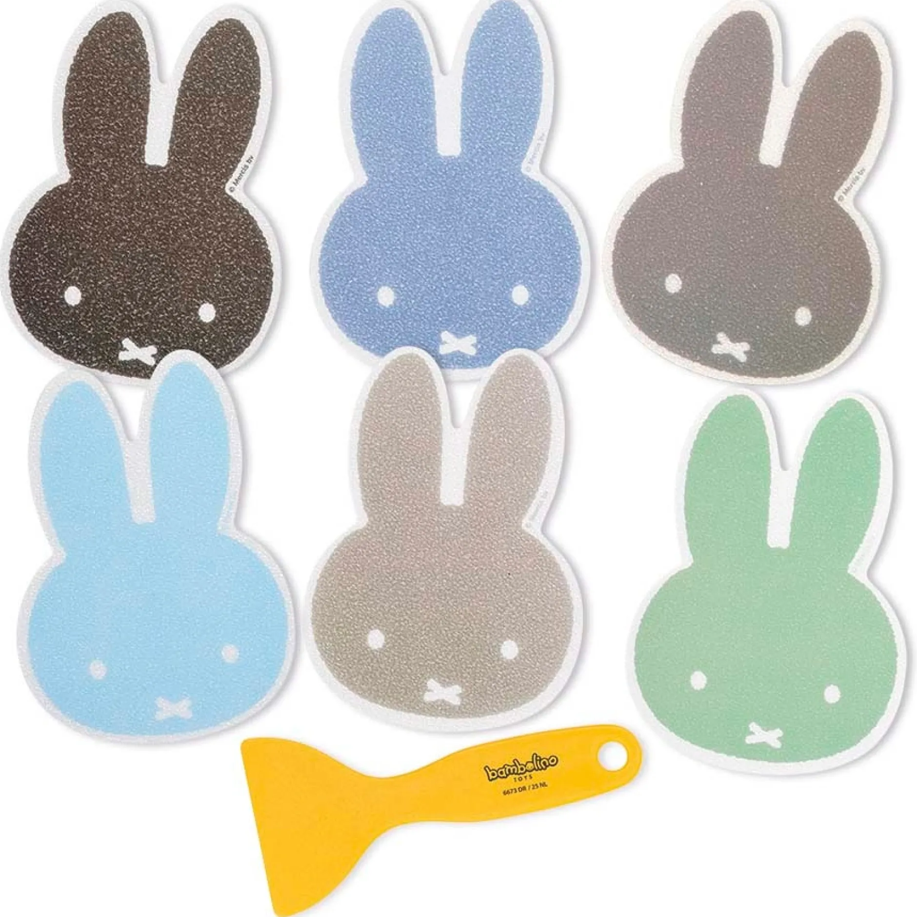 Overige Accessoires|Badspeelgoed*Nijntje antislip badstickers Multi
