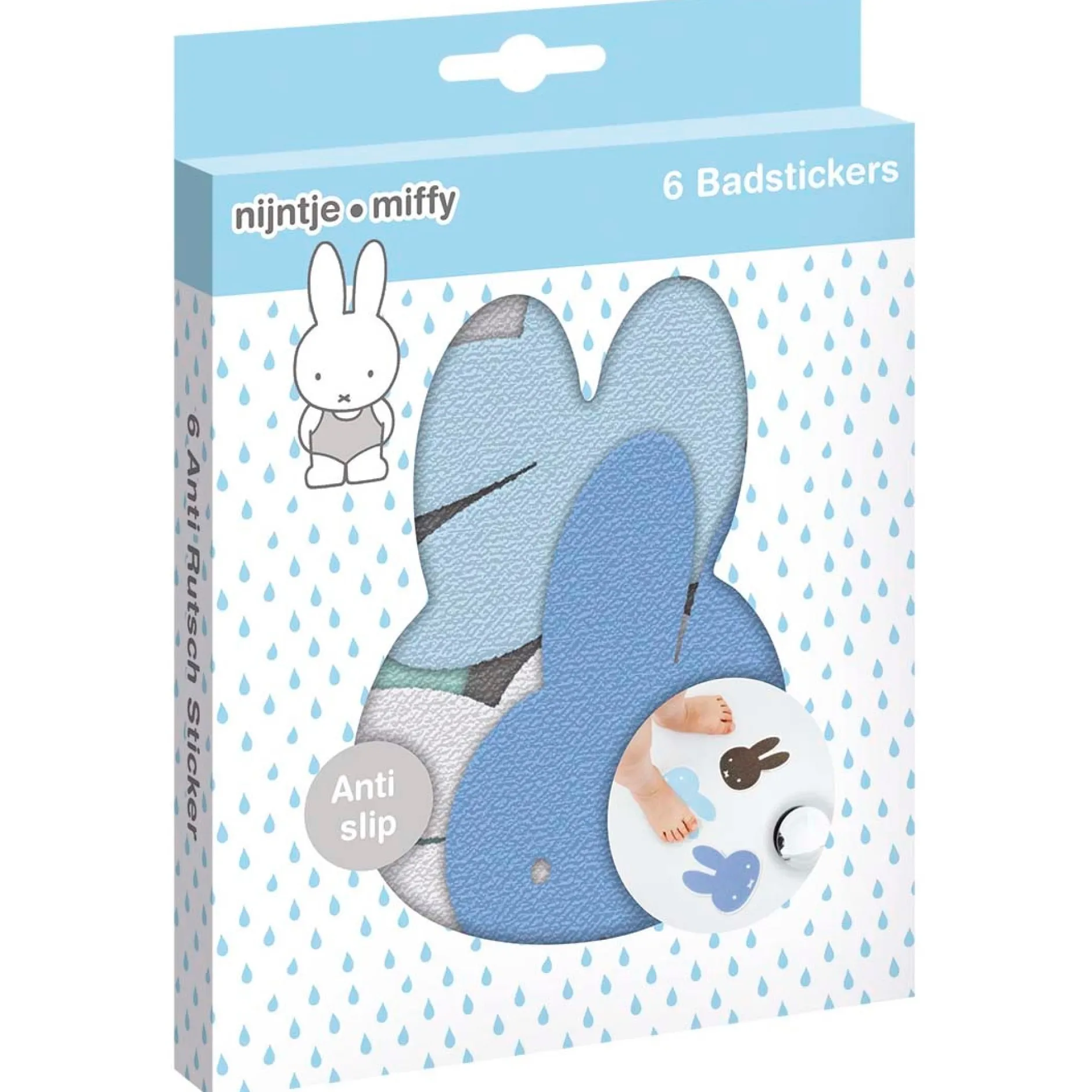 Overige Accessoires|Badspeelgoed*Nijntje antislip badstickers Multi