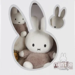 Feestartikelen|Kraamcadeaus*Nijntje giftset fluffy Taupebrown