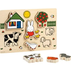 Puzzels & Spellen|Puzzels*Nijntje houten puzzel Multi