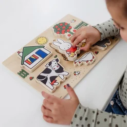 Puzzels & Spellen|Puzzels*Nijntje houten puzzel Multi