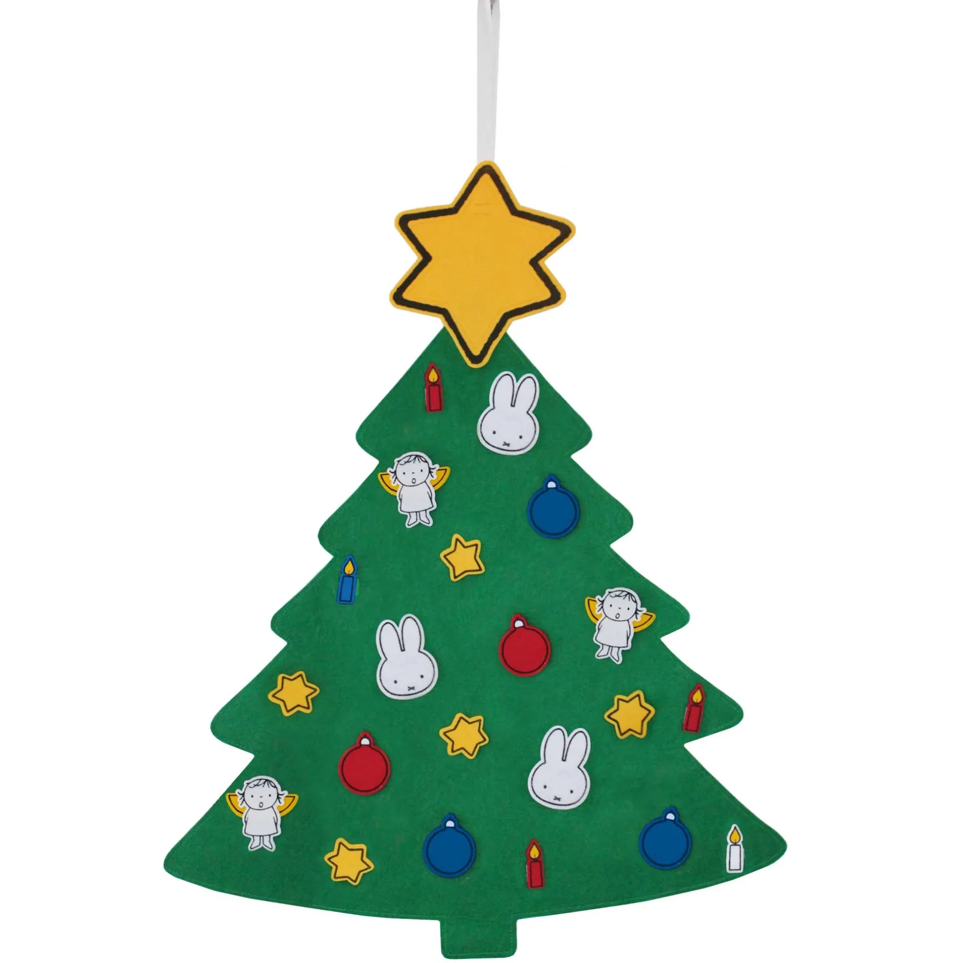 Puzzels & Spellen*Nijntje kerstboom vilt Multi
