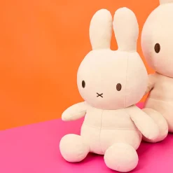 Knuffels*Nijntje knuffel suède 35cm Off-White