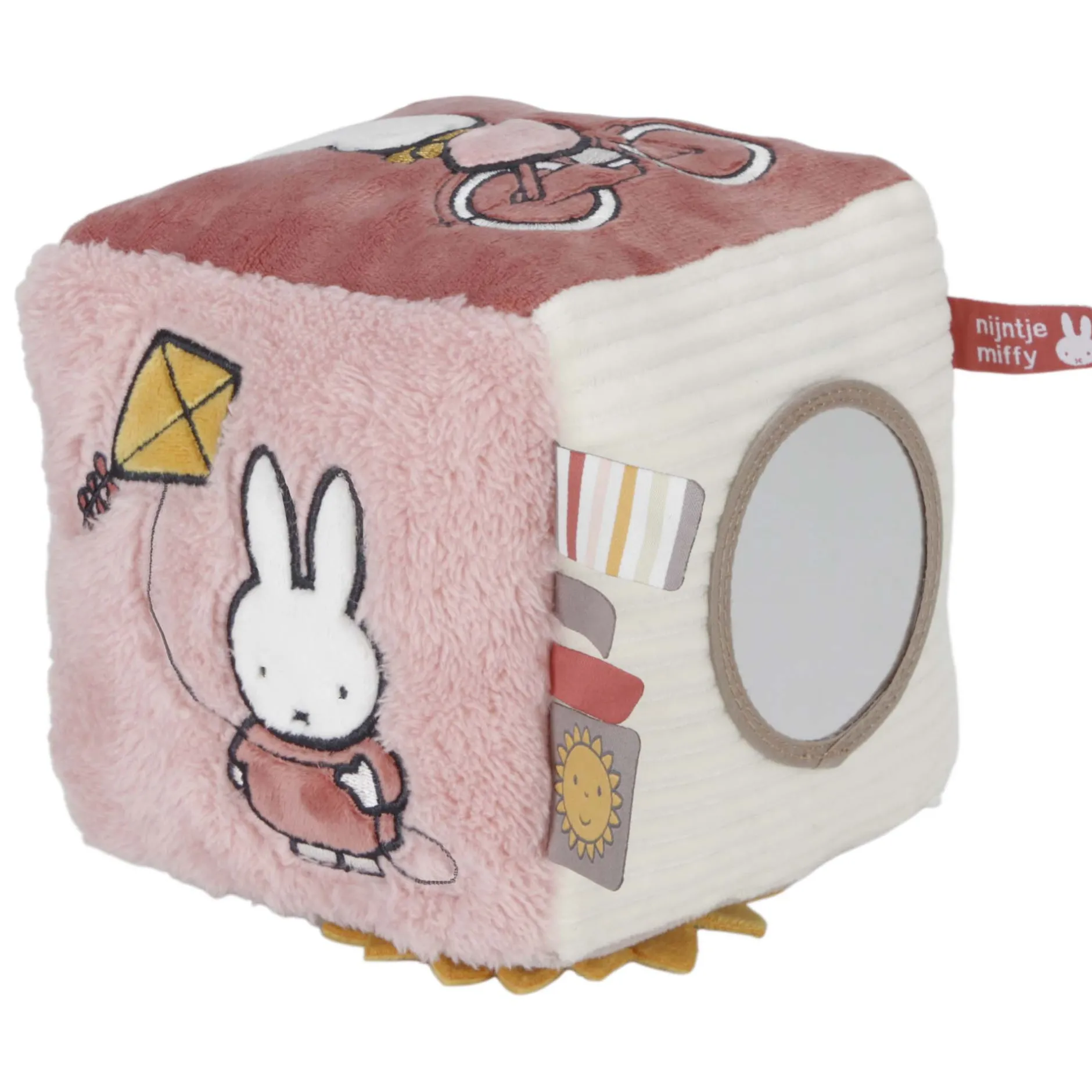 Interactief Speelgoed|Hangspeelgoed*Nijntje kubus Fluffy Pink