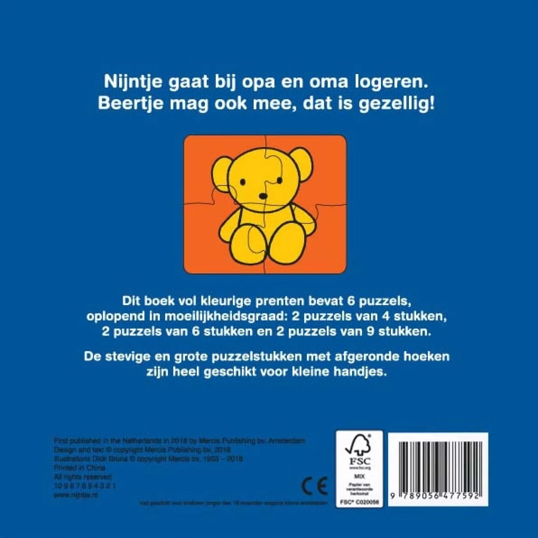 Kinderboeken*Nijntje logeert bij opa en oma Multi