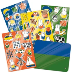 Puzzels & Spellen*Nijntje raamstickers Multi