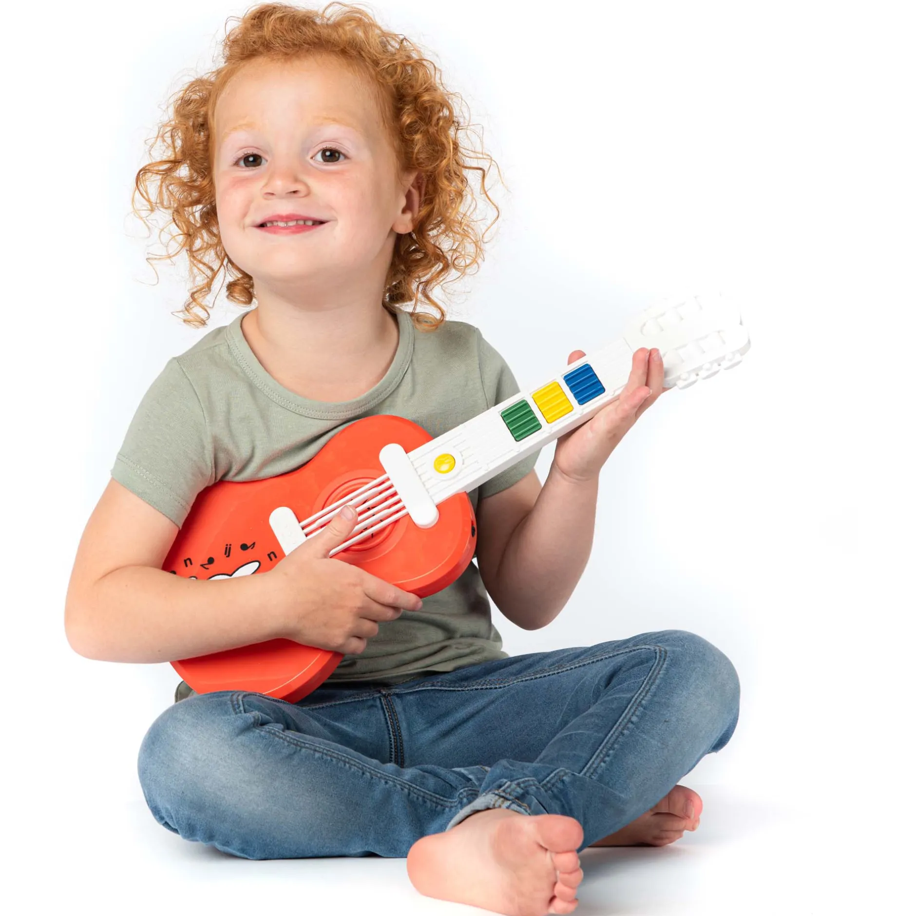 Interactief Speelgoed*Nijntje speelgoedinstrument - Mijn eerste gitaar Orange