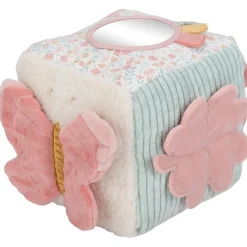Interactief Speelgoed|Hangspeelgoed*Nijntje x Little Dutch activiteitenkubus Blossom Pink