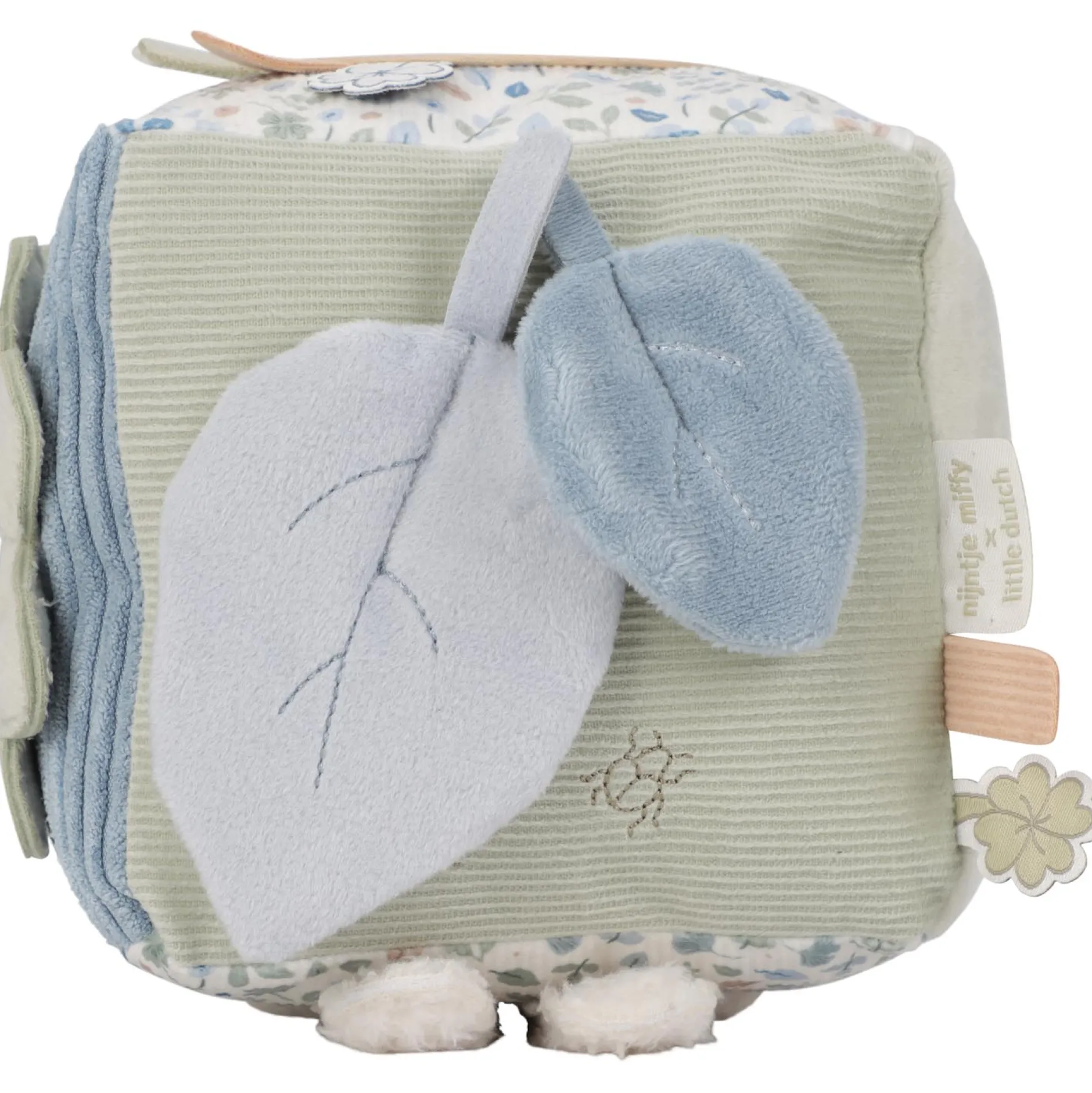 Interactief Speelgoed|Hangspeelgoed*Nijntje x Little Dutch activiteitenkubus Light Blue