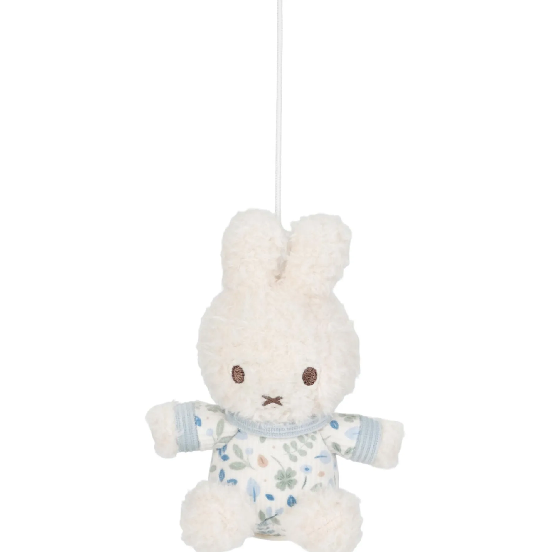 Muziekmobielen & Muziekdoosjes*Nijntje x Little Dutch muziekmobiel Lucky Leaves Light Blue