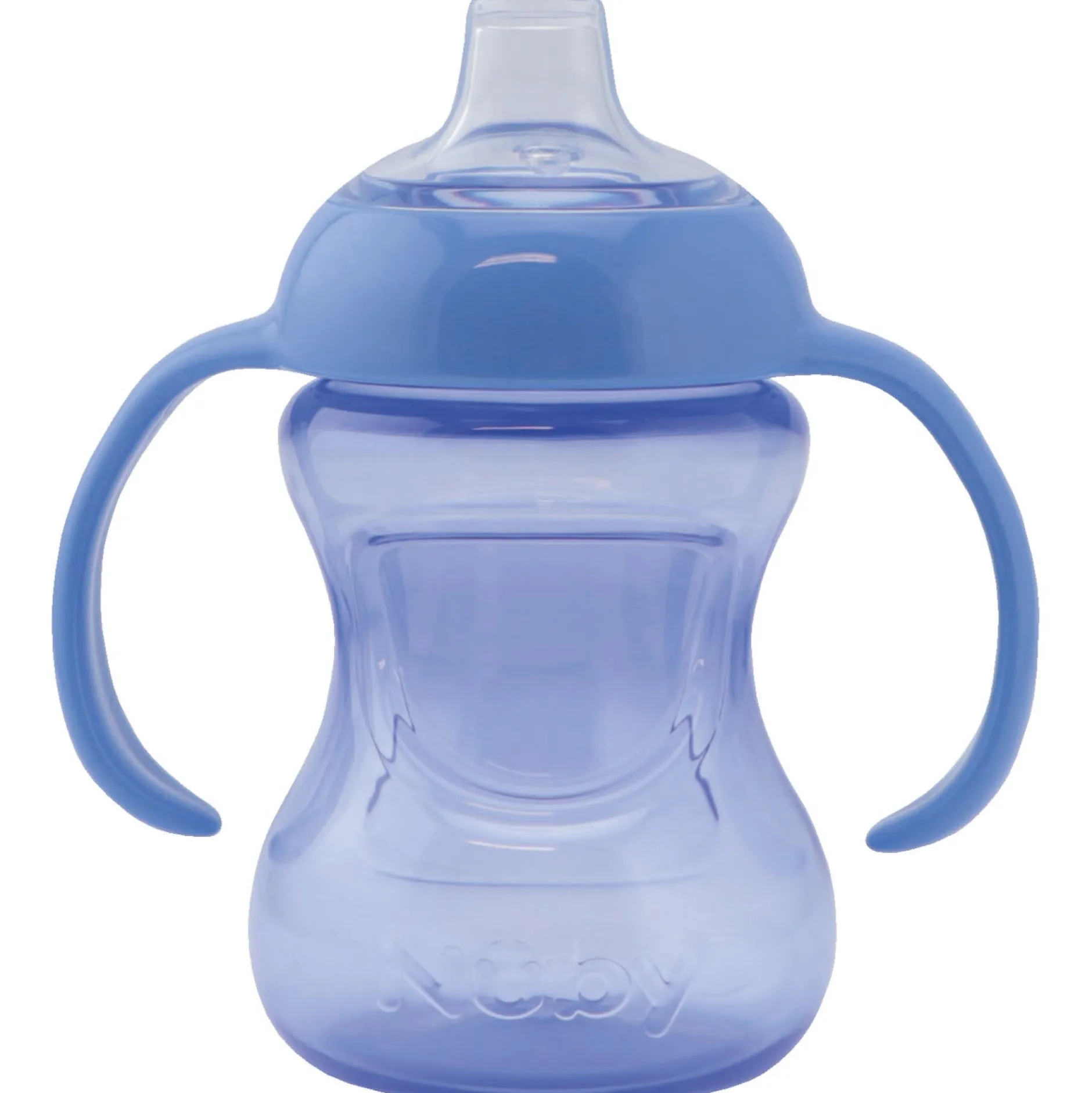 Drinkbekers*Nuby antilekbeker swirl blauw