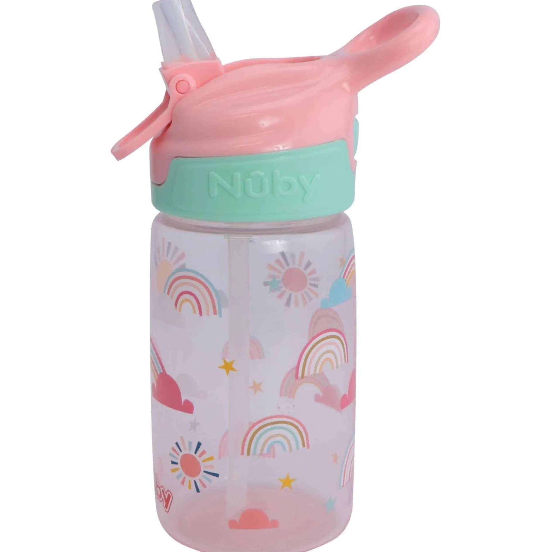Drinkbekers*Nuby flip it beker zachte tuit roze