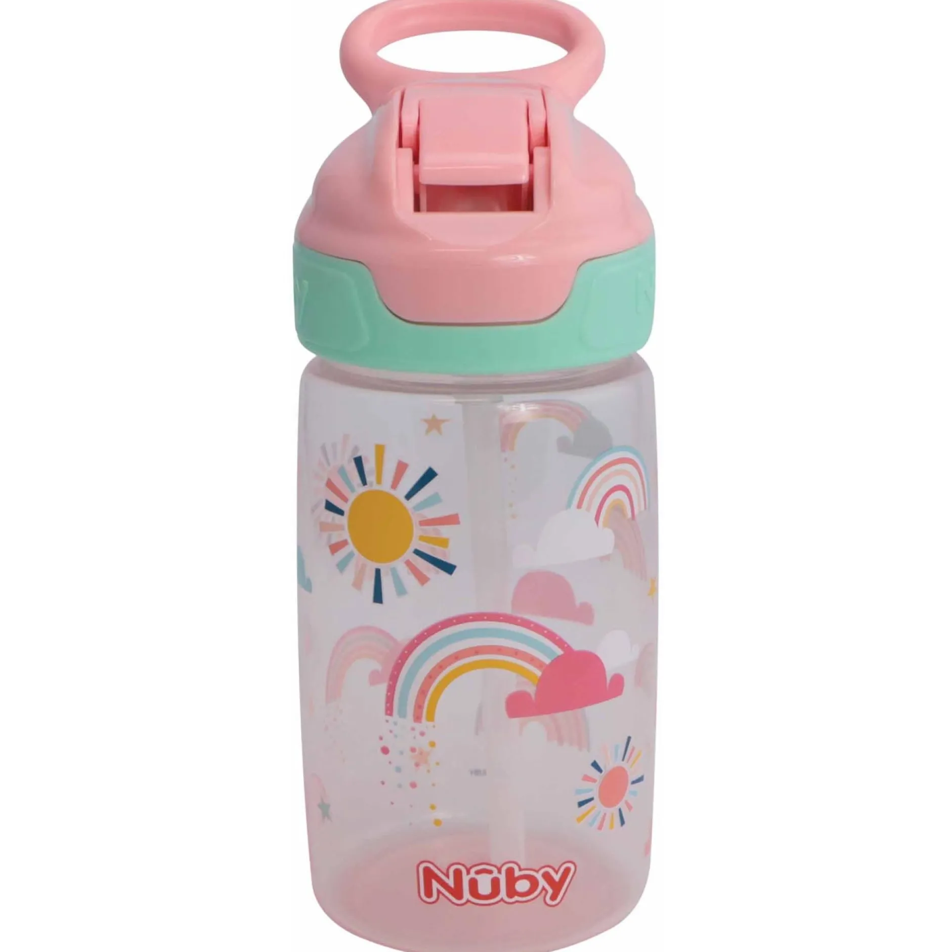 Drinkbekers*Nuby flip it beker zachte tuit roze