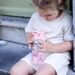 Drinkbekers*Nuby flip it beker zachte tuit roze